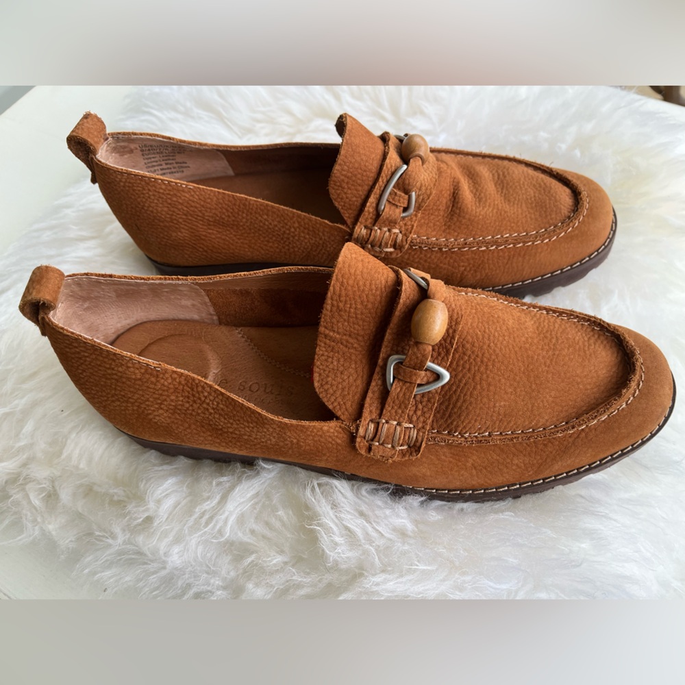 Gentle Souls by Kenneth Cole Women’s Size 9 Eugene Lug Bit Leather Shoes